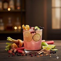 Rhubarb Gin Parfümöl - Für weitere Informationen anklicken